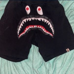 Bape shark shorts